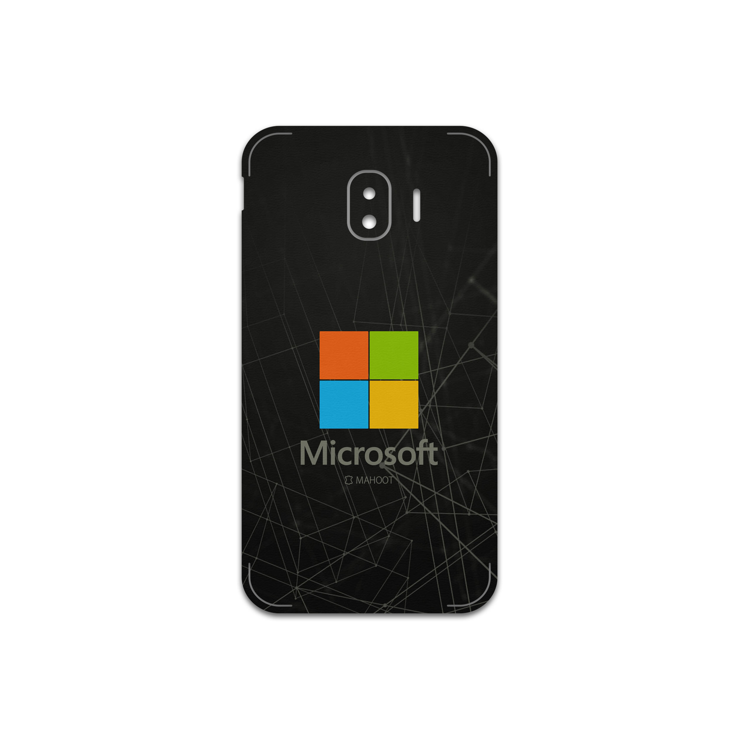 برچسب پوششی ماهوت مدل Mcrsft مناسب برای گوشی موبایل سامسونگ Galaxy J2 Pro 2018