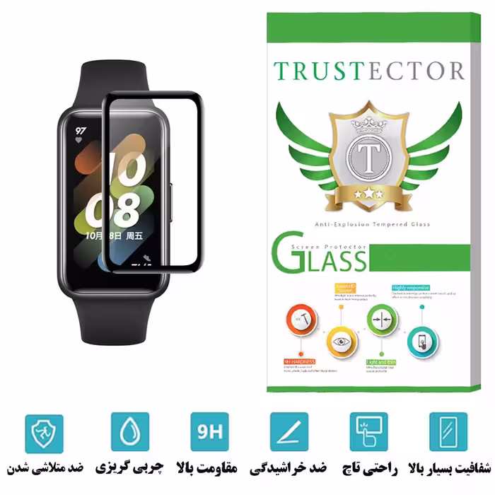 محافظ صفحه نمایش نانو تراستکتور مدل PMTA مناسب برای ساعت هوشمند هوآوی Band 6