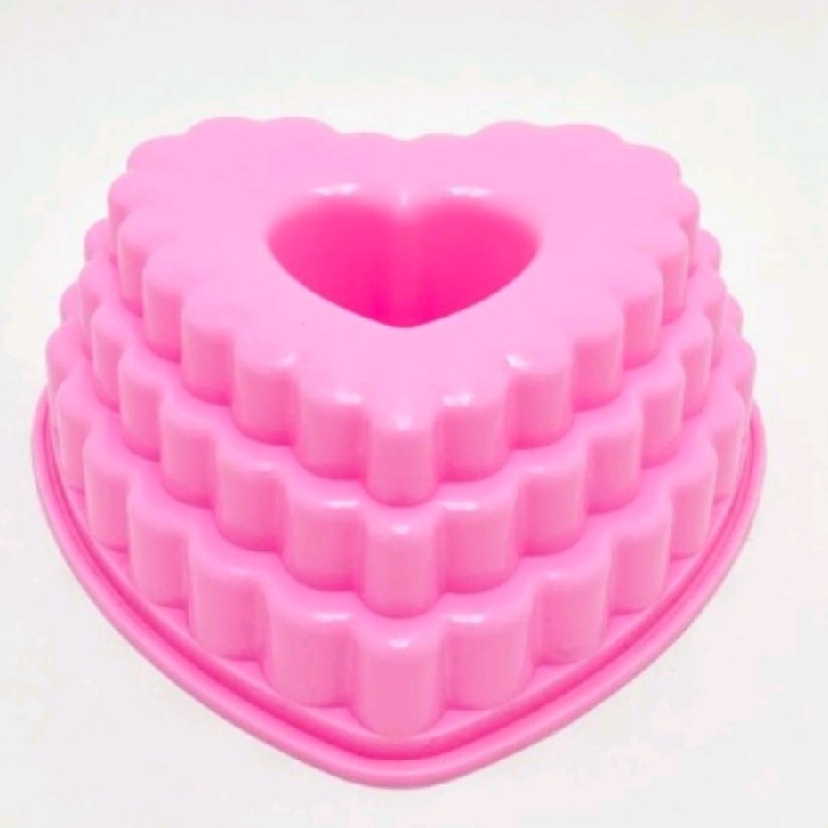 قالب ژله پلاستیکی طرح قلب فرانسه مناسب برای انواع دسر