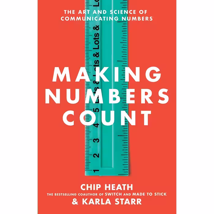 کتاب Making Numbers Count: The Art and Science of Communicating Numbers اثر Chip Heath انتشارات Avid Reader Press 
