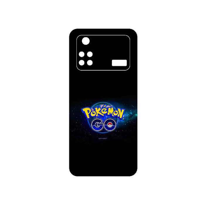 برچسب پوششی ماهوت مدل Pokemon Go Game Series مناسب برای گوشی موبایل شیائومی Poco M4 Pro 4G
