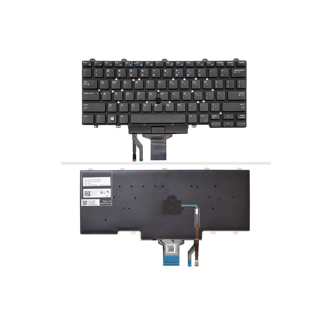 کیبورد لپتاپ دل E7450 (Latitude | با ماوس)