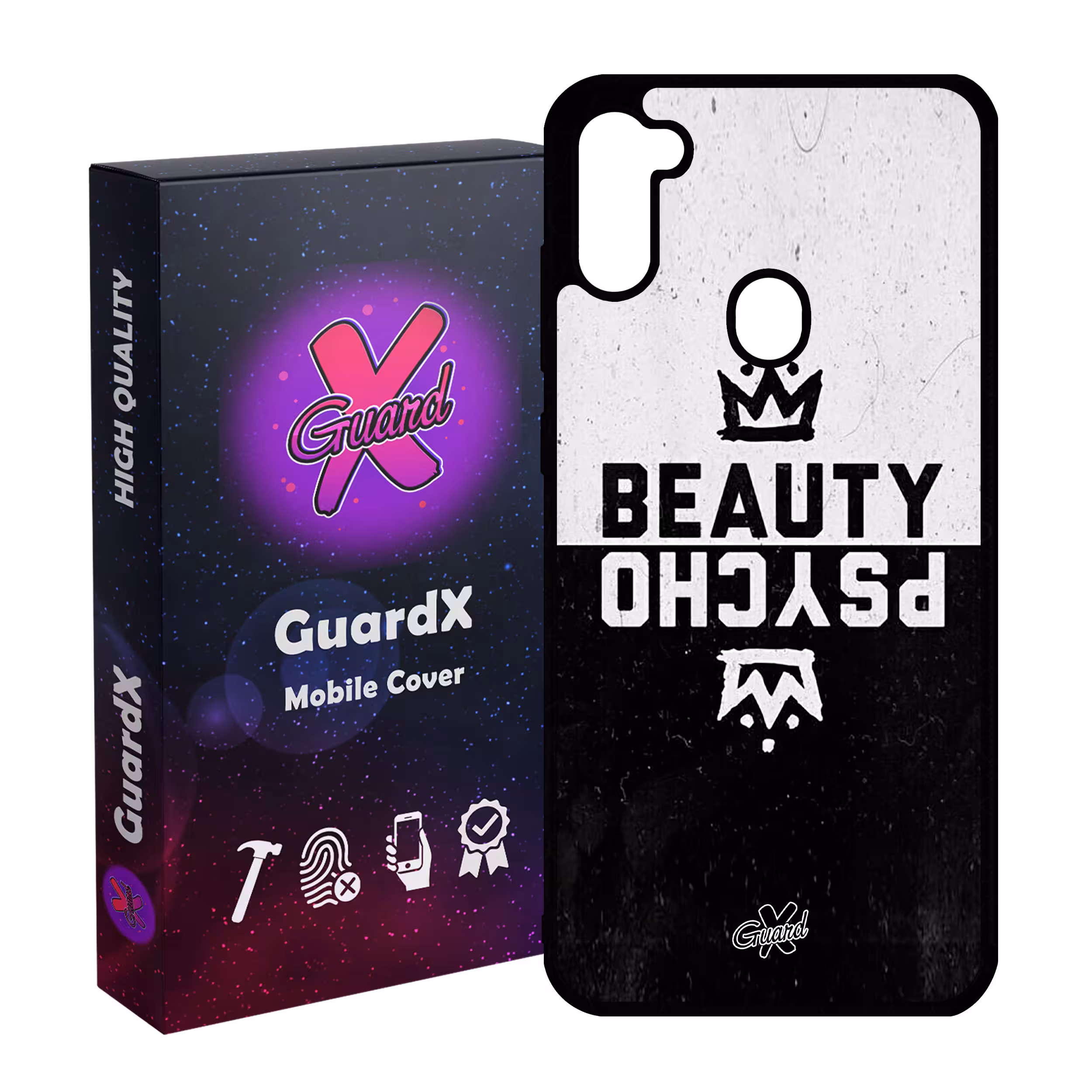 کاور گارد ایکس طرح Beauty Psycho مدل Glass10094 مناسب برای گوشی موبایل سامسونگ Galaxy A11 / M11