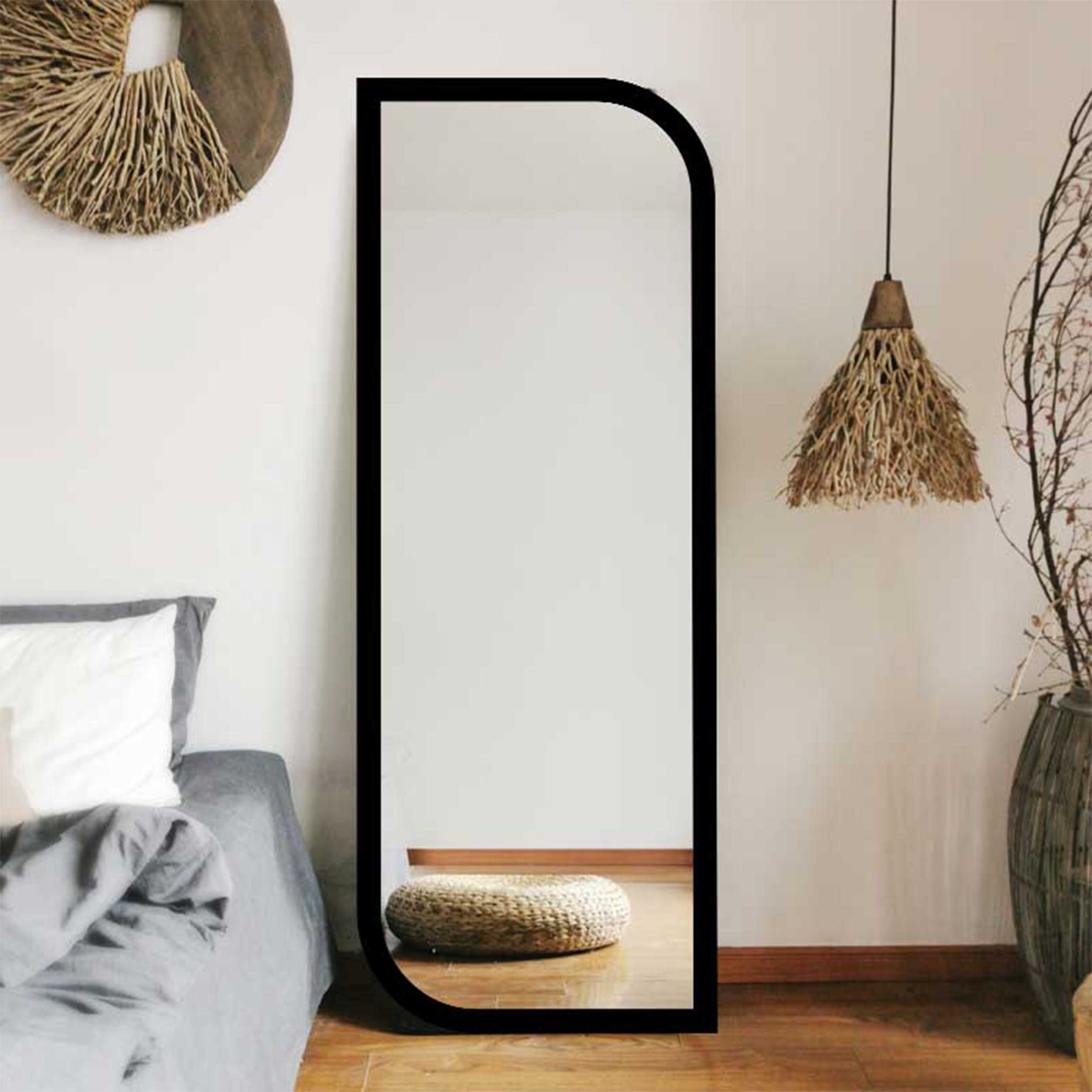 آینه مدل قدی چوبی طرح بینا کد w-160