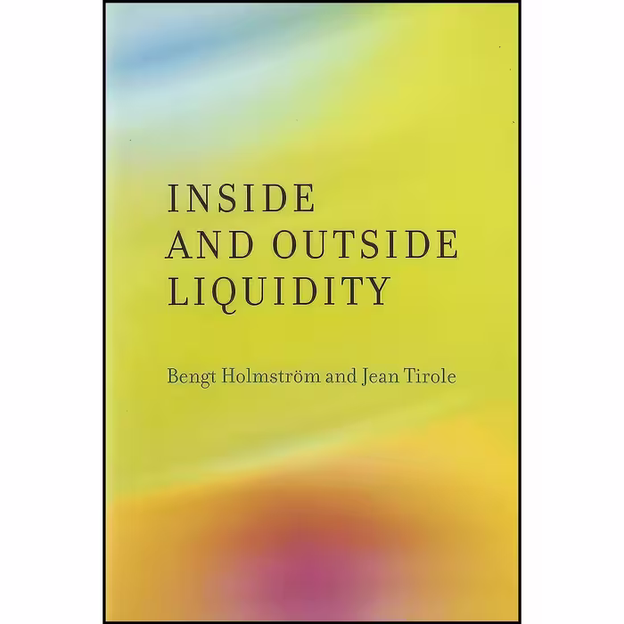 کتاب زبان اصلی Inside and Outside Liquidity  اثر جمعی از نویسندگان