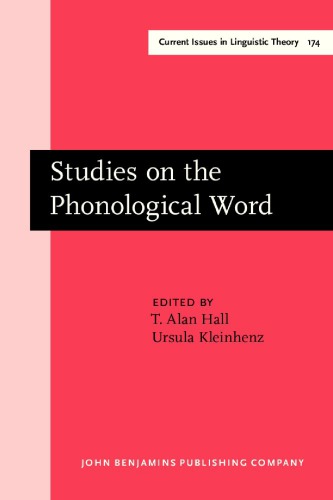 خرید و دانلود نسخه کامل کتاب Studies on the Phonological Word