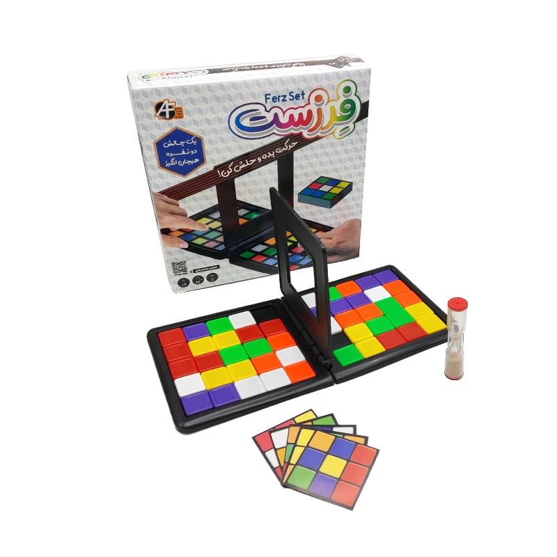 بازی فکری فرزست همراه با ساعت شنی