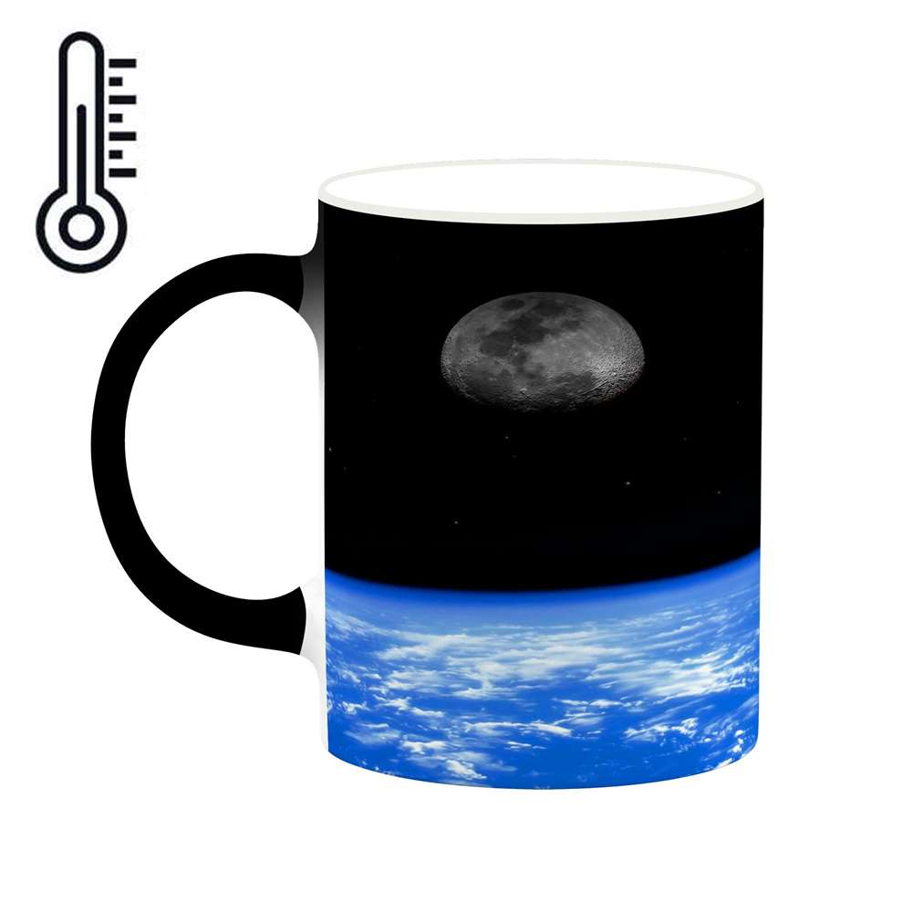 ماگ حرارتی کاکتی طرح فضا و کهکشان مدل mgh20141