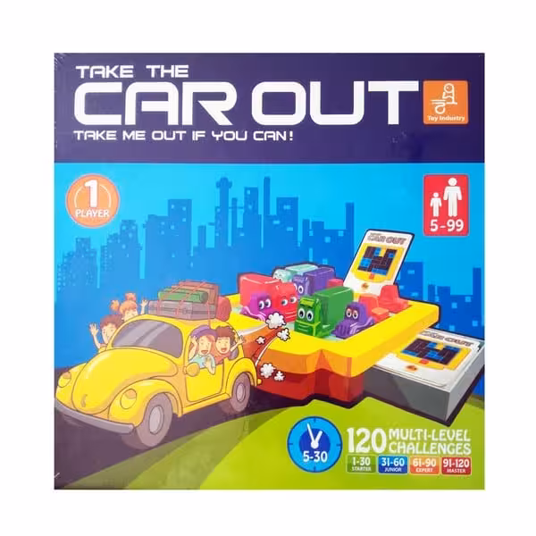 بازی فکری کاراوت (car out) - کتاب‌فروشی کوچه کتاب
