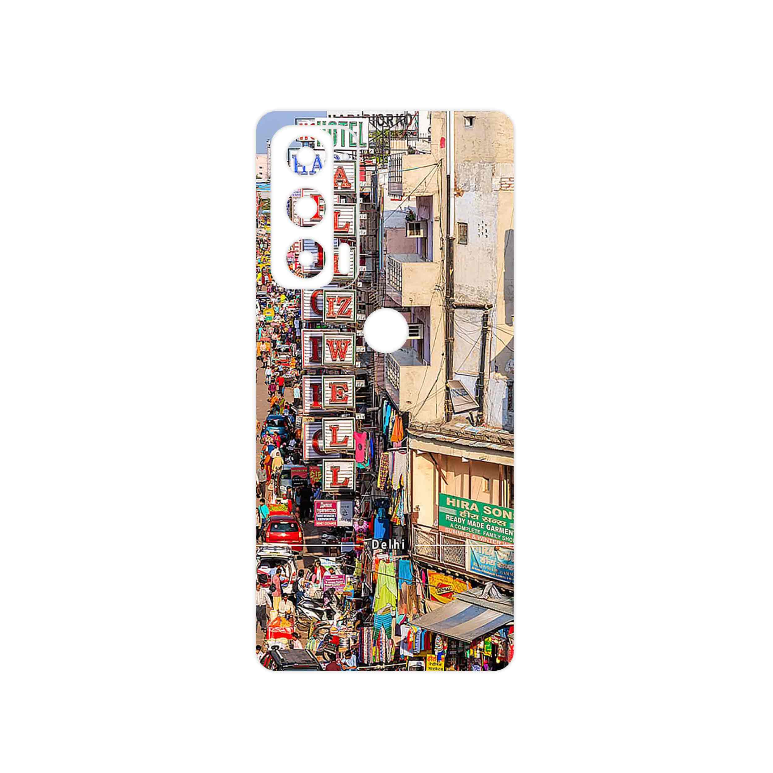 برچسب پوششی ماهوت مدل City of Delhi مناسب برای گوشی موبایل موتورولا Edge 20