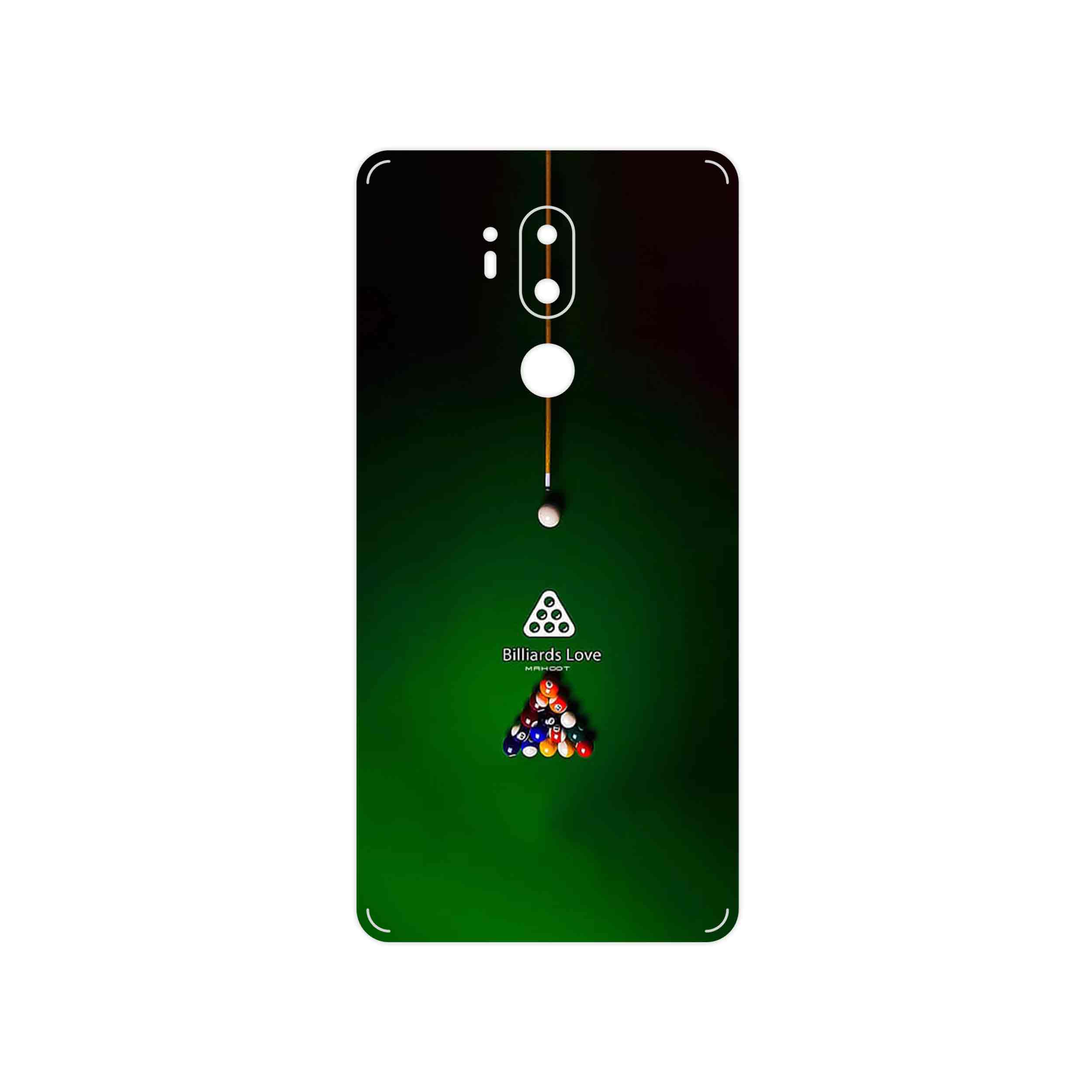 برچسب پوششی ماهوت مدل Pool Billiards Pro مناسب برای گوشی موبایل ال جی G7 PLUS THINQ