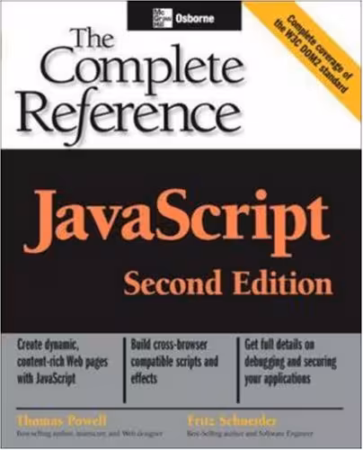 خرید و دانلود نسخه کامل کتاب JavaScript 2.0. The Complete Reference