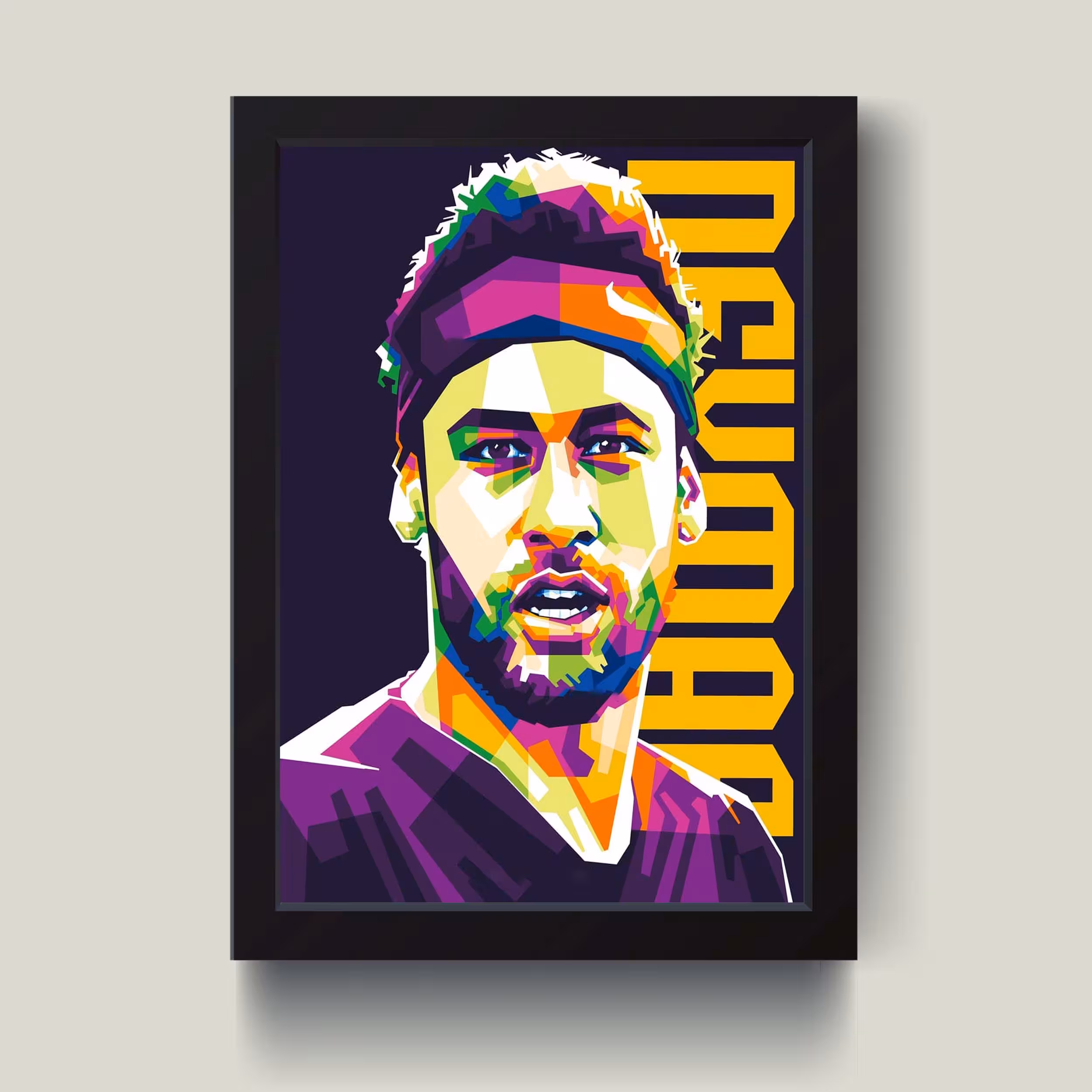 تابلو مدل نیمار Neymar کد m2427-b