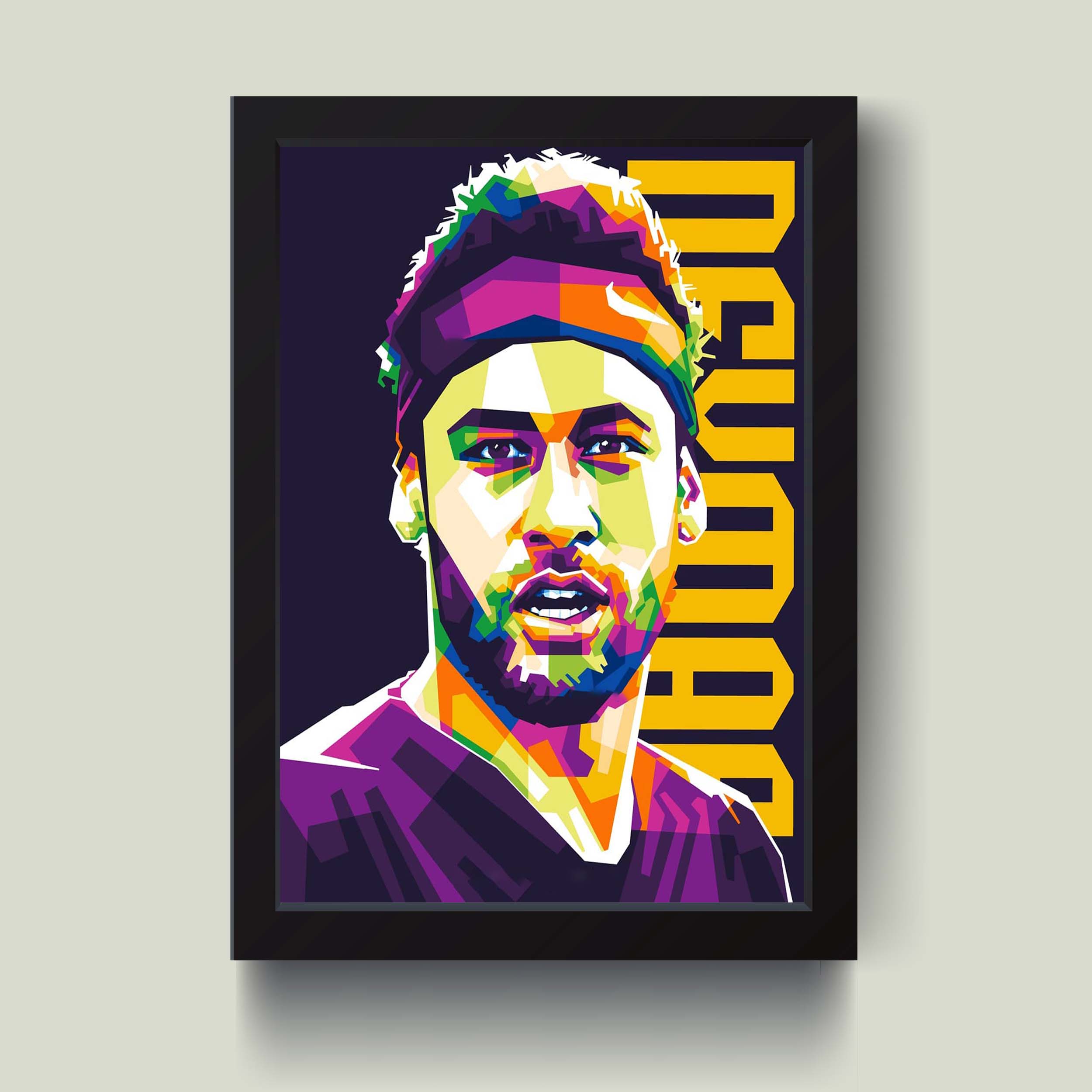 تابلو مدل نیمار Neymar کد m2427-b