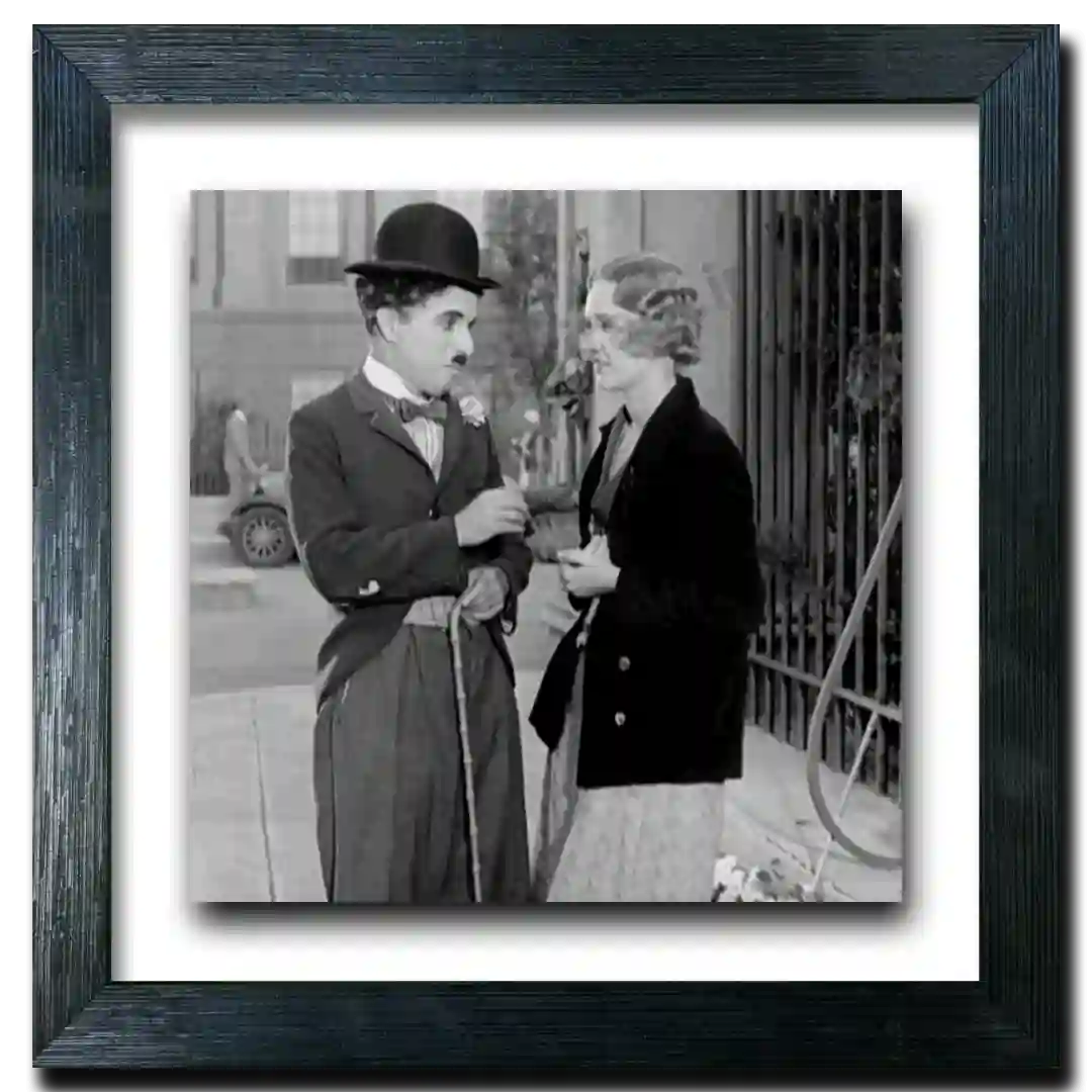 تابلو چارلی چاپلین طرح  L 8