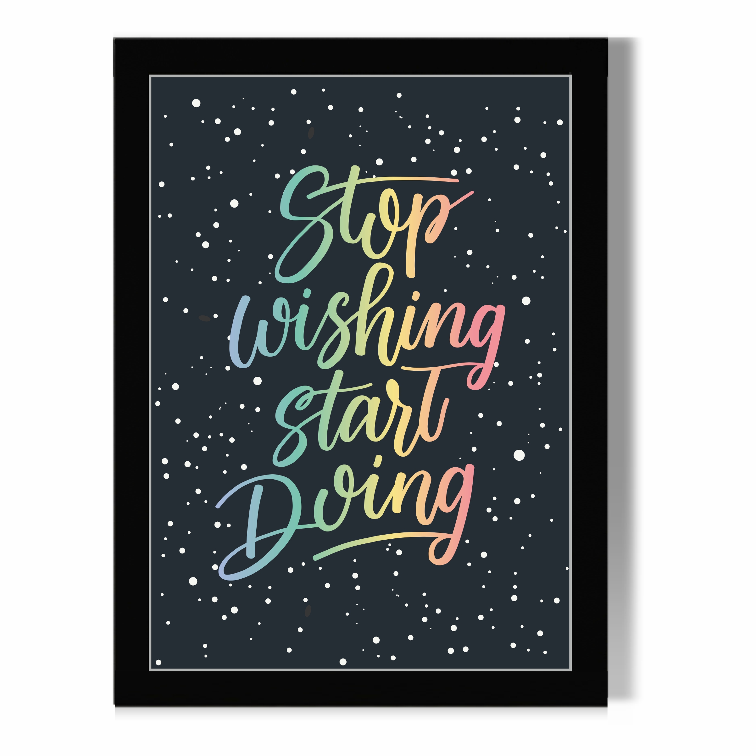 تابلو مدل دکوراتیو انگیزشی قوی باش کد BSW1