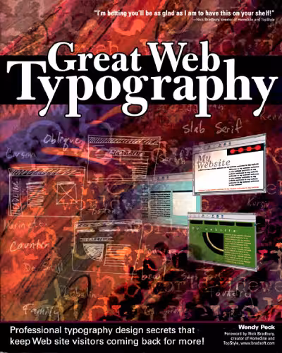 خرید و دانلود نسخه کامل کتاب Great Web Typography