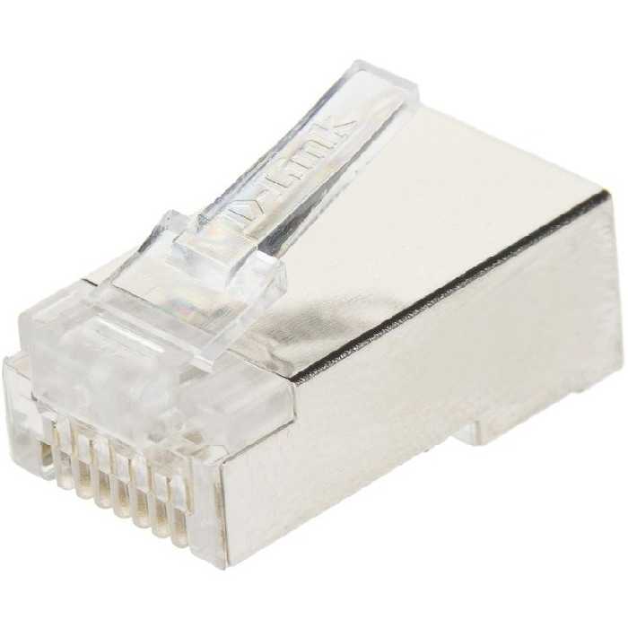 کانکتور Cat6 دی لینک مدل NPG-C61MET502-100 - بسته 100 عددی - فروشگاه اینترنتی طیف سنتر