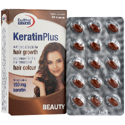 کراتین پلاس 30 عددی یوروویتال