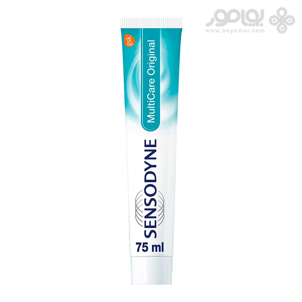خمیر دندان سنسوداین مدل ORIGINAL MULTICARE حجم 75 میل