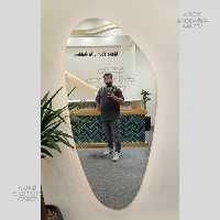 آینه قدی دفرمه 103 (بک لایت)