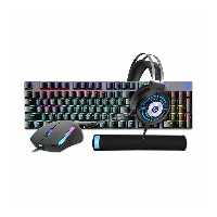 ست کیبورد و موس و هدفون گیمینگ RGB برند HP GM-3000 | فروشگاه اینترنتی شهر لپ تاپ