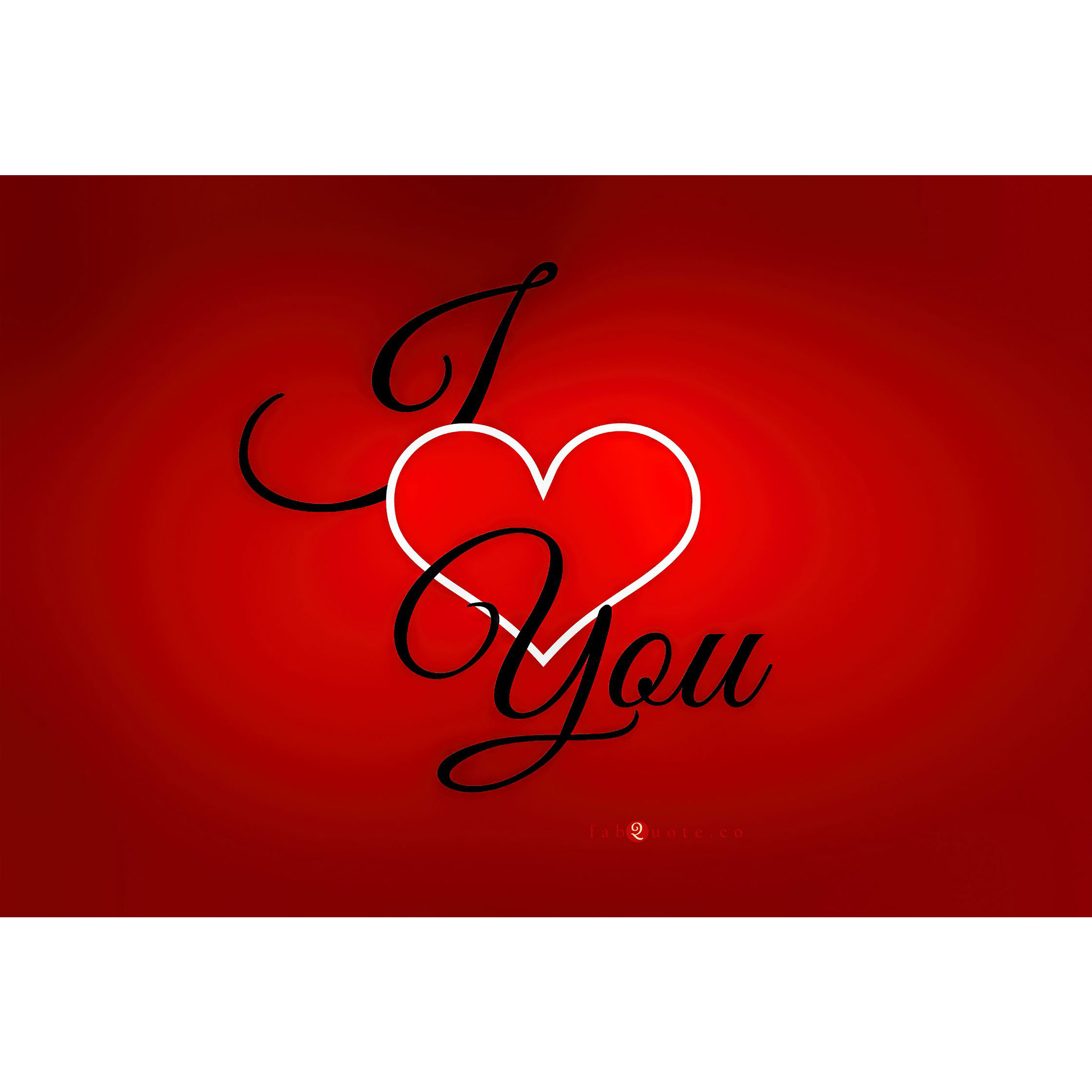 تابلو شاسی طرح من دوست دارم عشق و قلب مدل T1255