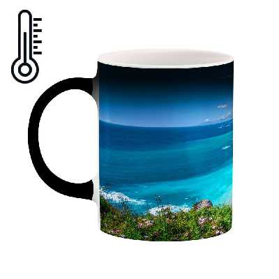 ماگ حرارتی کاکتی طرح منظره مدل mgh13127