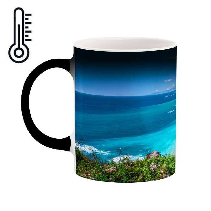 ماگ حرارتی کاکتی طرح منظره مدل mgh13127