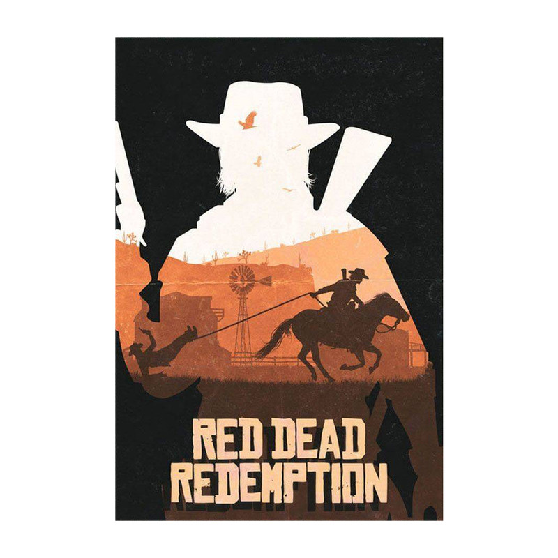 تابلو شاسی مدل رد دد ریدمپشن 2 کد D714 | دنیای قاب