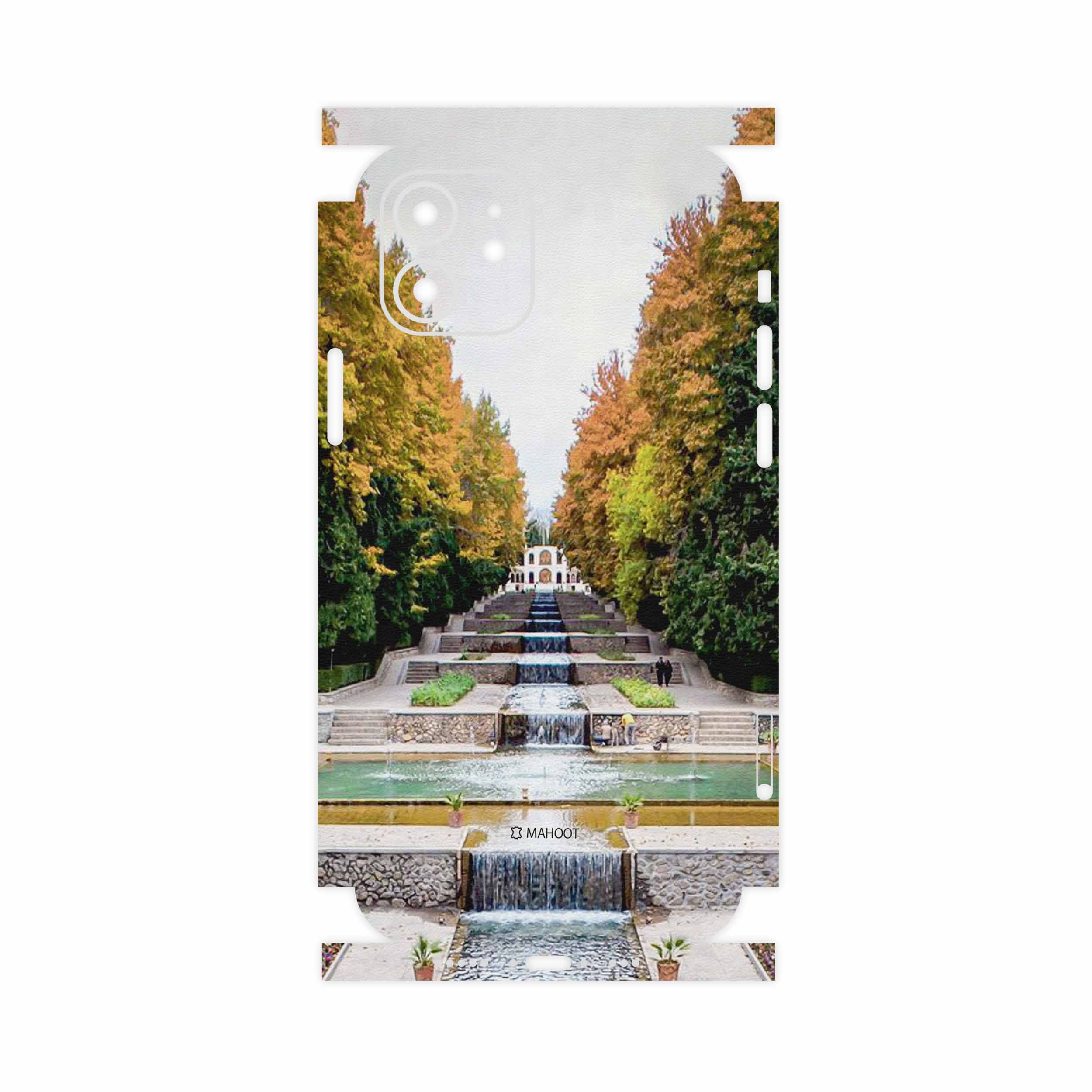 برچسب پوششی ماهوت مدل SHAHZADEH-Garden-FullSkin مناسب برای گوشی موبایل اپل iPhone 12