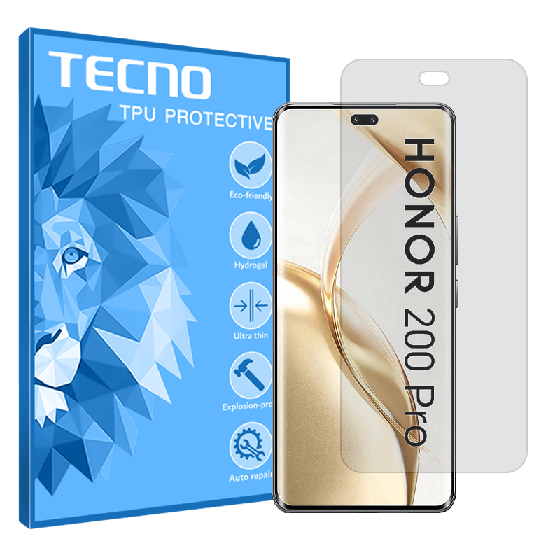 گلس آنر 200 Pro مدل هیدروژلی مات برند تکنو کد S
