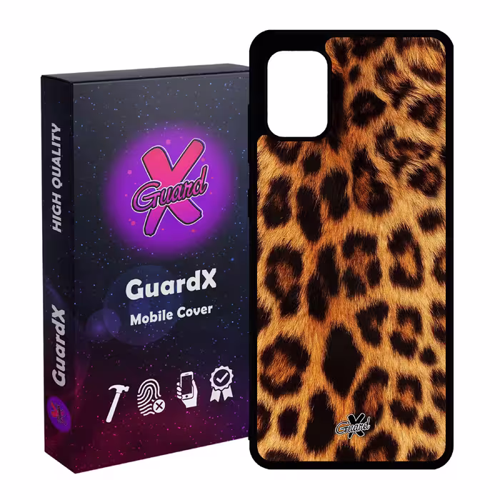 کاور گارد ایکس طرح Leopard مدل Glass10095 مناسب برای گوشی موبایل سامسونگ Galaxy A71