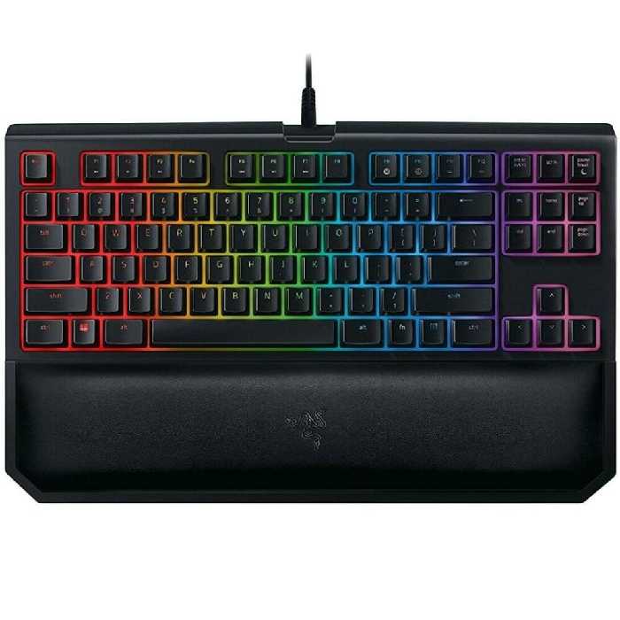 کیبورد ریزر BlackWidow Chroma V2 Tournament Edition Yellow Switch
