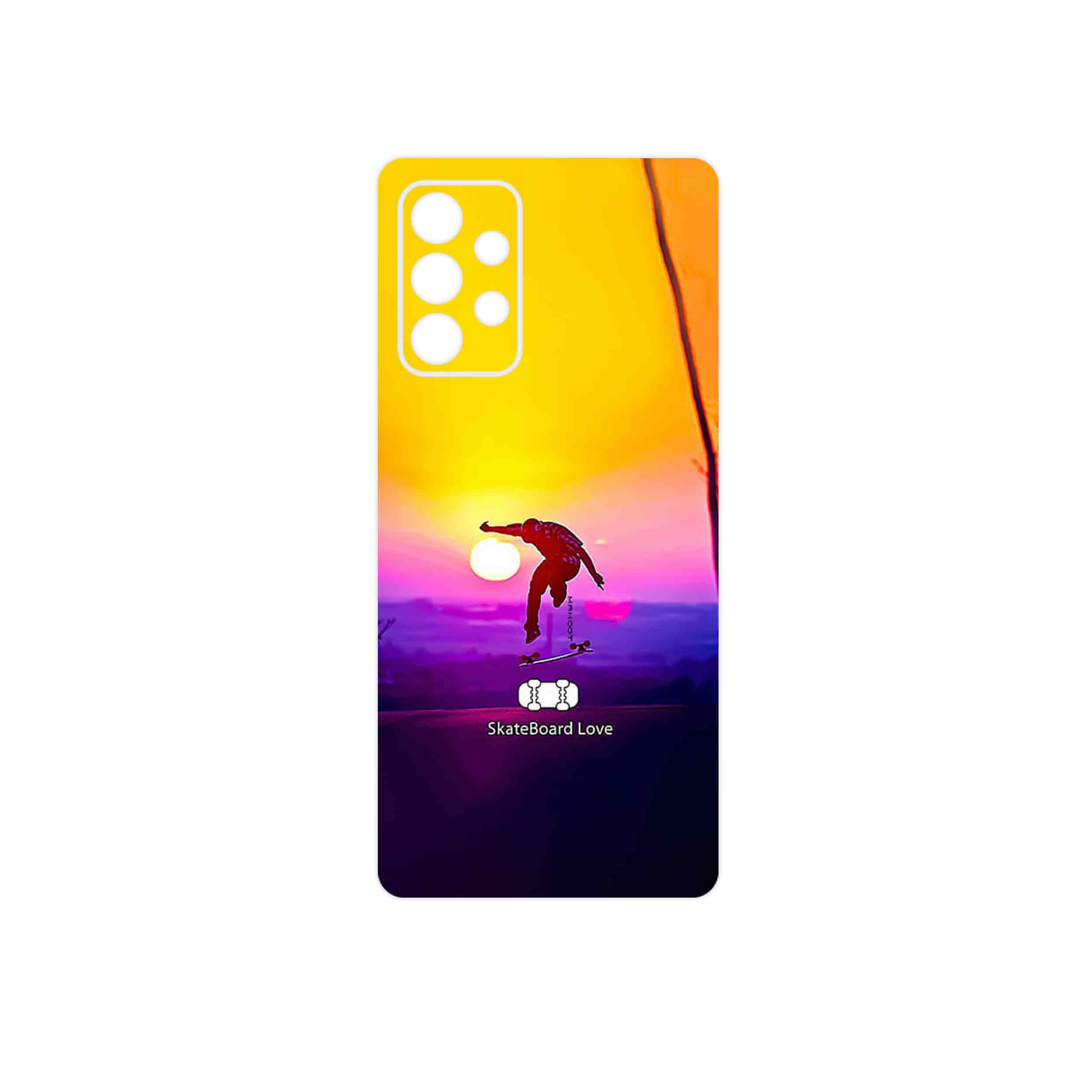 برچسب پوششی ماهوت مدل Skateboard مناسب برای گوشی موبایل سامسونگ Galaxy A52 4G