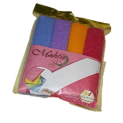 دستمال نظافت ماه تیس مدل میکروفایبر Loci بسته 4 عددی