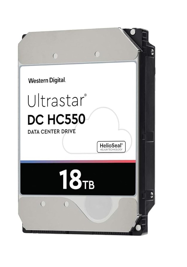 هارد دیسک اینترنال وسترن دیجیتال Ultra star 18TB - دوسو آی تی