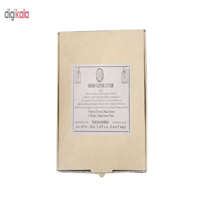 مجسمه تندیس و پیکره شهریار مدل سر ستون شیر غرنده کد MO210