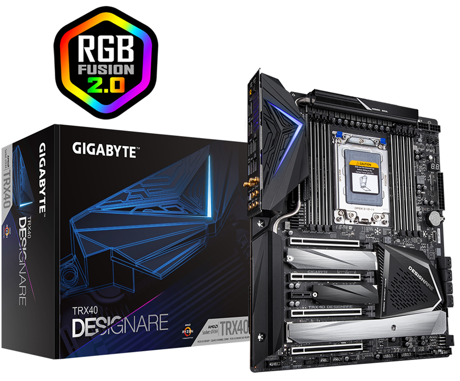 مادربرد گیگابایت مدل TRX40 DESIGNARE