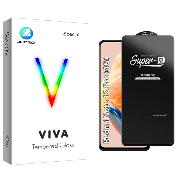 محافظ صفحه نمایش جانبو مدل Viva SuperD مناسب برای گوشی موبایل شیائومی Redmi note 12 Pro 4G | کالا برتری