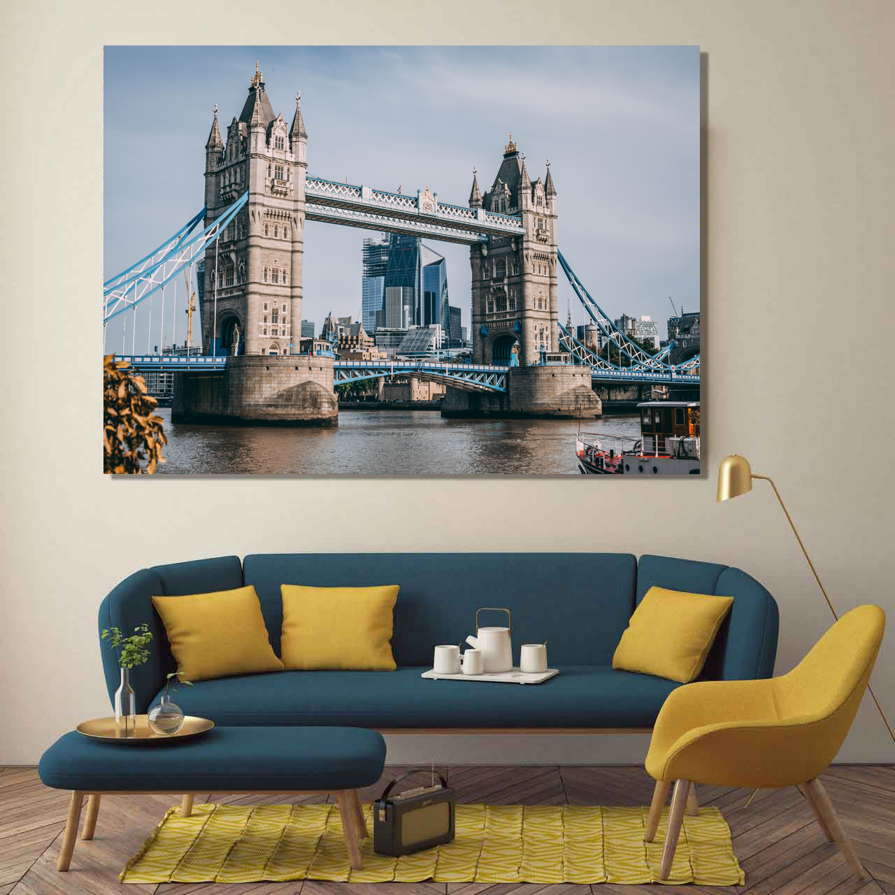 تابلو شاسی طرح شهر لندن مدل L9