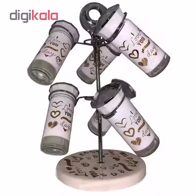 ست ادویه 6 پارچه کمیکس مدل 506 کد 101076