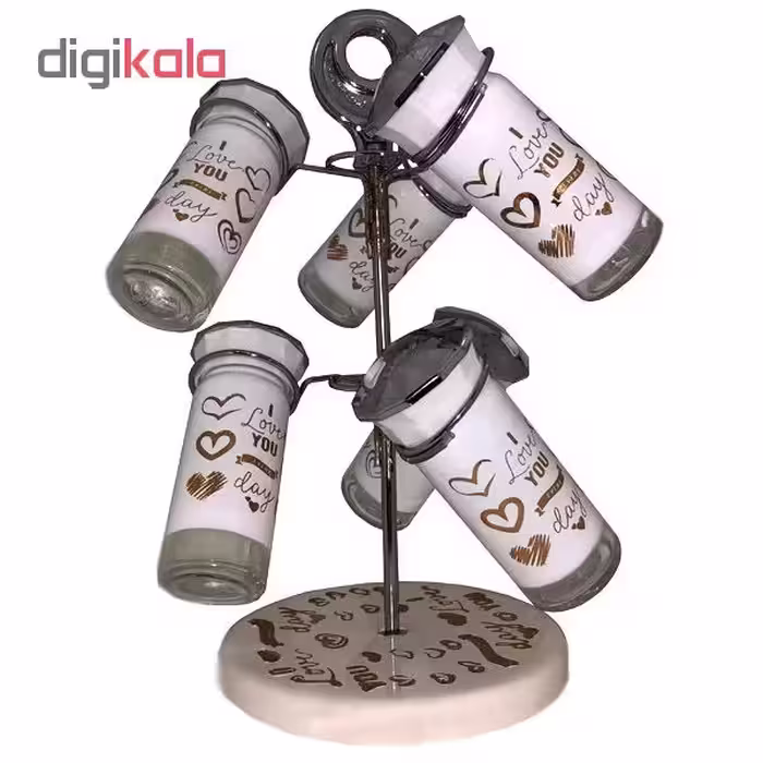 ست ادویه 6 پارچه کمیکس مدل 506 کد 101076