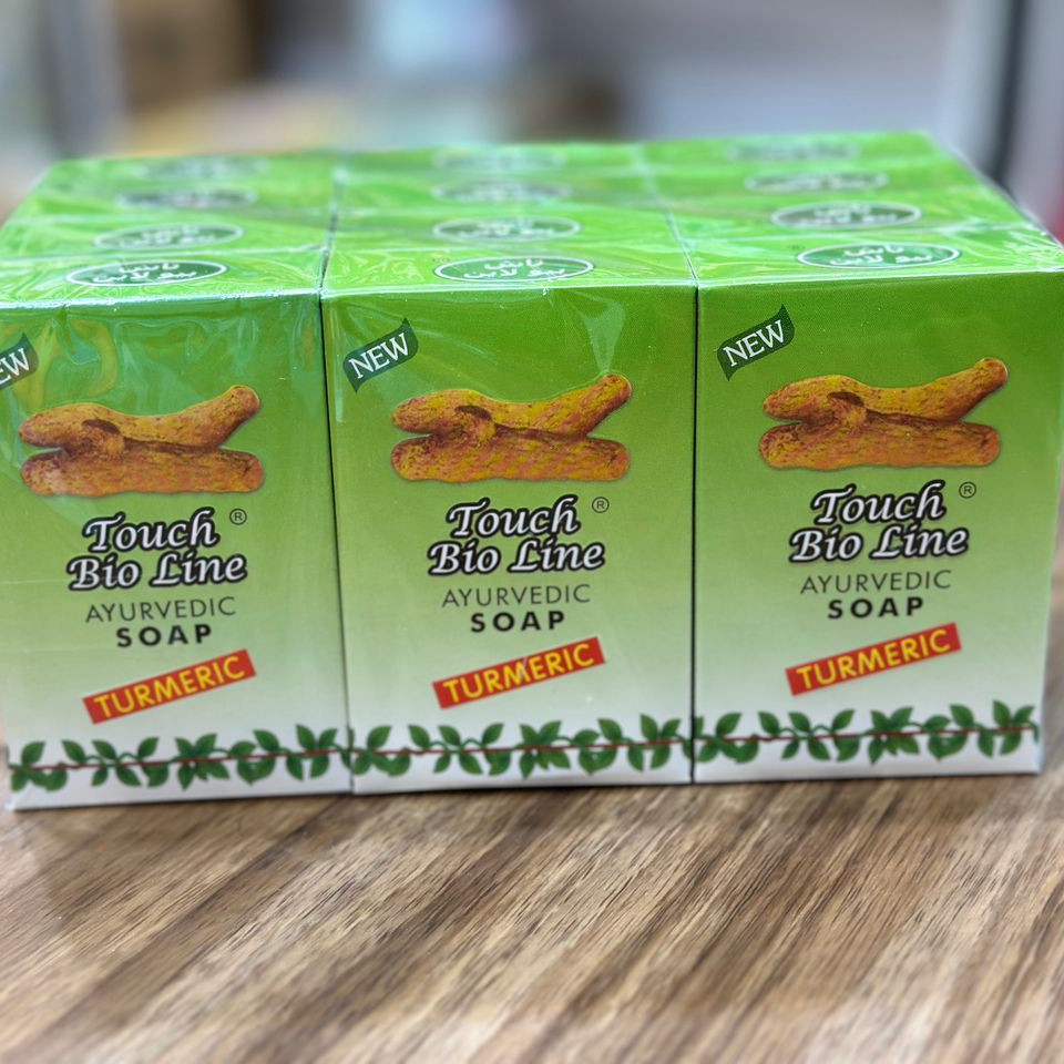 صابون زردچوبه روشن کننده ضدلک ضدجوش رفع تیرگی نقاط حساس بدن