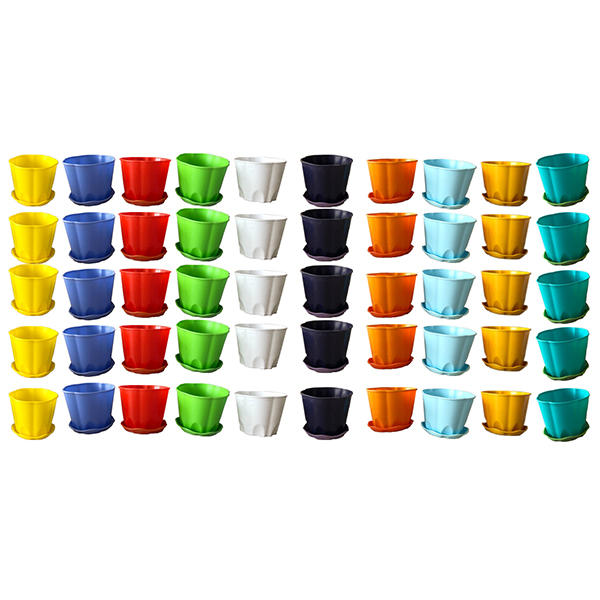 گلدان مدل نگین مجموعه 50 عددی