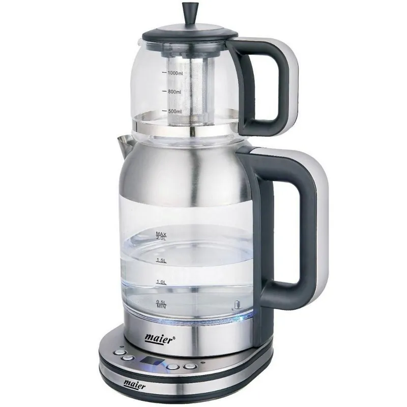 چای ساز ایستاده مایر 2000 وات 1 لیتری Maier MR-9898 ا Maier Tea maker standing 1 Liter MR-9898 2000w
