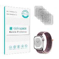 گلس اپل واچ Apple Watch Series 8 41mm مدل نانو هیدروژل مات برند راک اسپیس بسته 6 عددی کد S