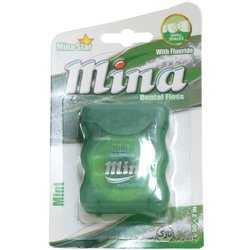 نخ دندان نعنایی نازک مینا