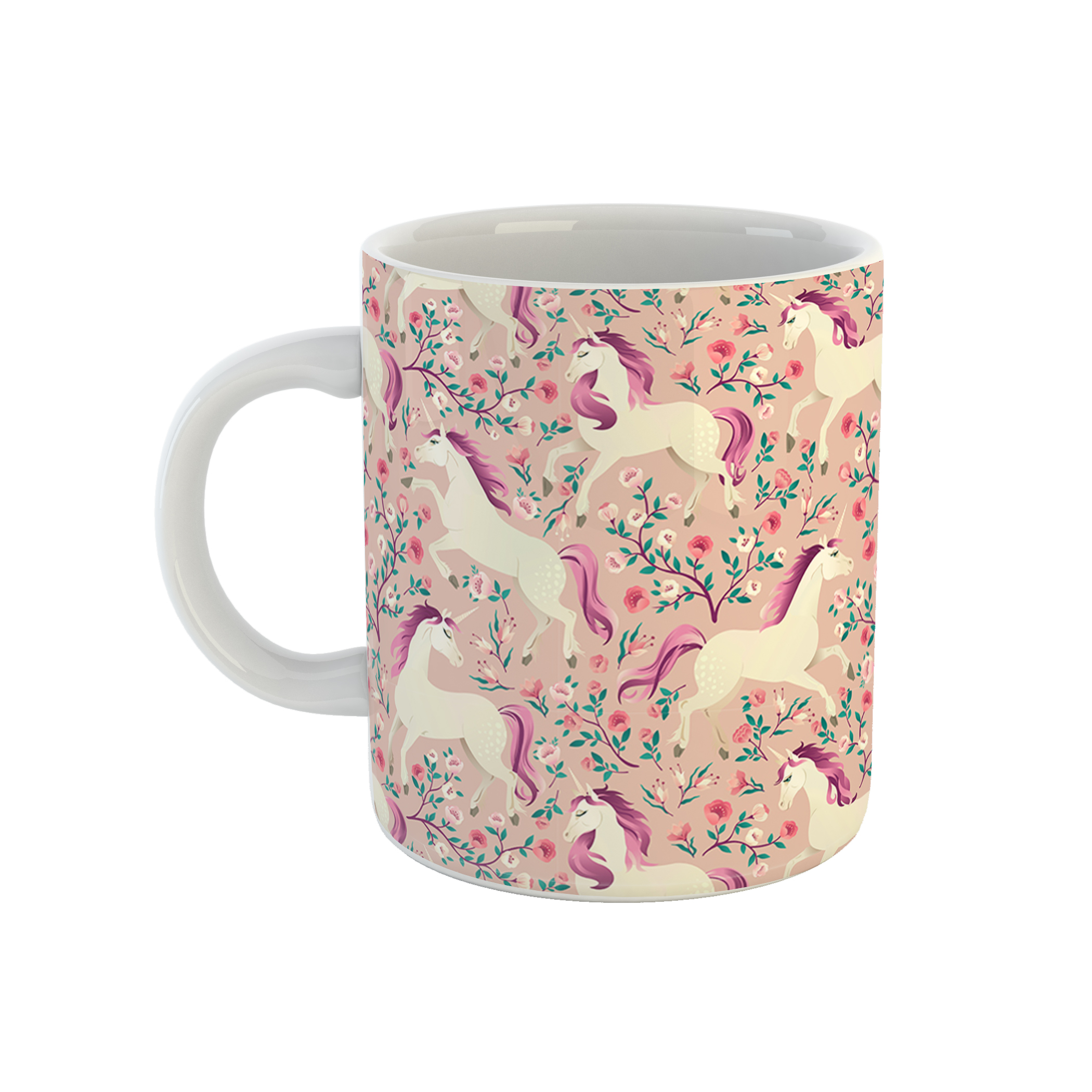 ماگ طرح اسب تک شاخ مدل AL