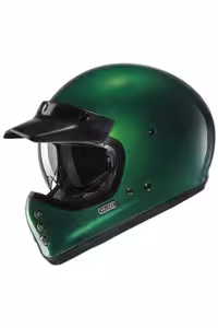 کلاه کاسکت موتورسیکلت مشکی V60 KASK سبز تیره اورجینال HJC